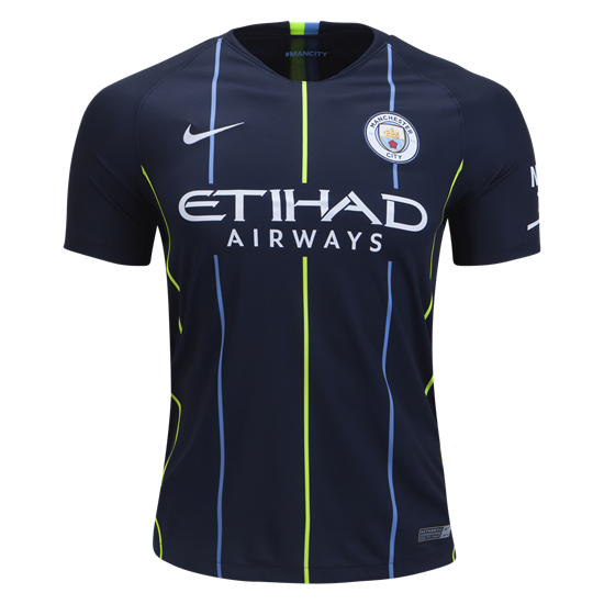 2018-19 Manchester City Away Soccer Jersey Shirt